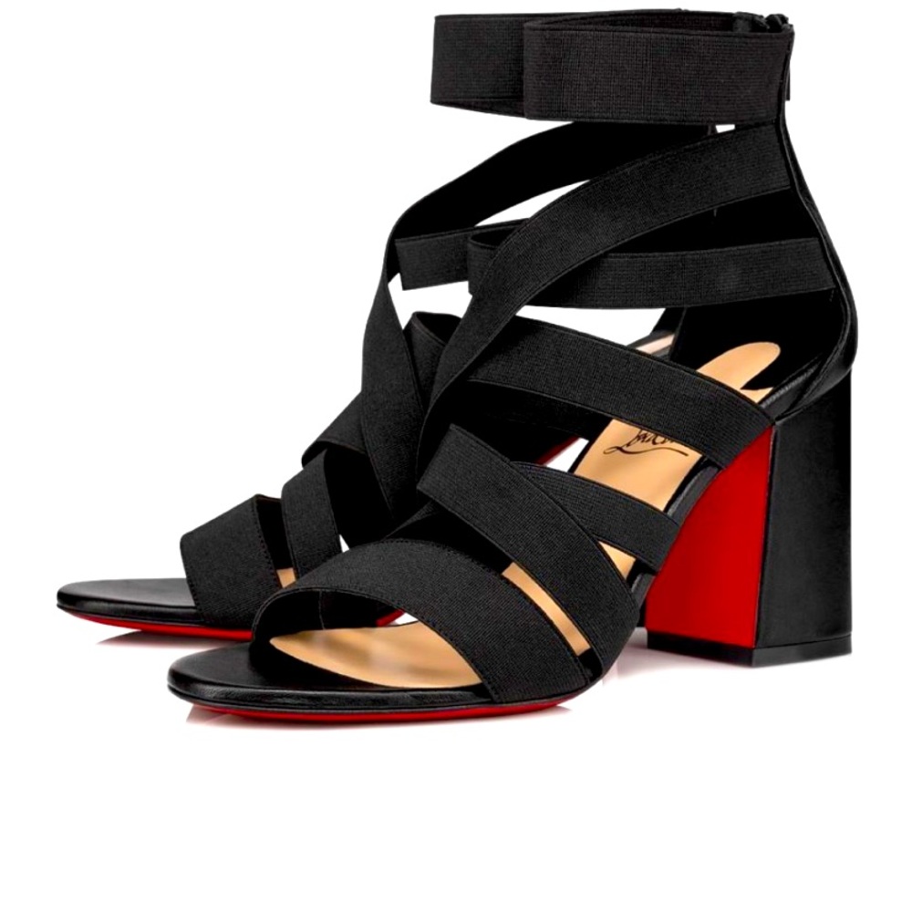 Christian Louboutin Gladipop Block Heel Sandals